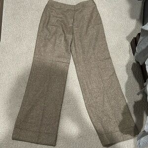 Ann Taylor petite slacks, wool, silk lined